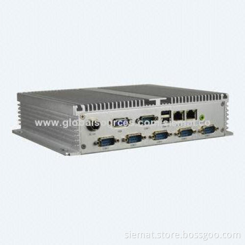 Sized 214*200*55mm Fanless Industrial Computers